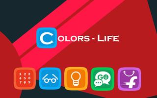 Colors Life Icon Pack | Theme تصوير الشاشة 1