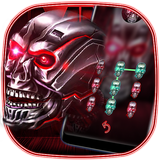 3D Neon Skull Themes biểu tượng