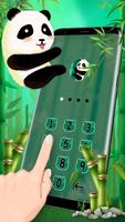 Panda bonito - tema de tela de bloqueio imagem de tela 1