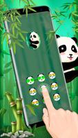 Tema de pantalla de desbloqueo Panda adorable captura de pantalla 2