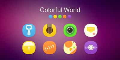 CM Theme -Colorful World Ekran Görüntüsü 3