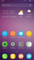 Bunte Welt CM Launcher Thema Plakat