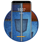 Jeans Zipper Screen Lock иконка