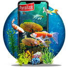 3D Parallax Koi Fish Lock Screen biểu tượng