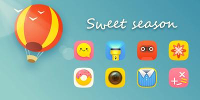 CM Launcher Sweet Season Theme স্ক্রিনশট 3