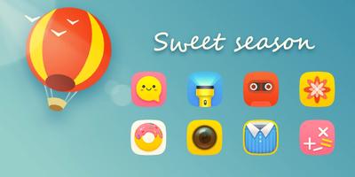 CM Launcher Sweet Season Theme Ekran Görüntüsü 3