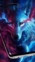 Ice Wolf Live Screen Lock скриншот 1