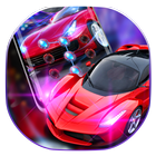 Speedy car-thème d'écran de verrouillage icône