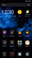 Dark Space Theme اسکرین شاٹ 1