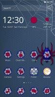 Spider Web Theme ảnh chụp màn hình 1