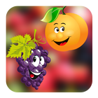 свежие фрукты тема иконка
