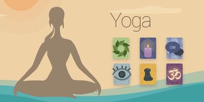 Yoga CM Launcher Theme Ekran Görüntüsü 3