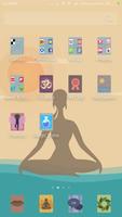 Yoga CM Launcher Theme Ekran Görüntüsü 1