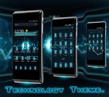 Technology CM Launcher theme اسکرین شاٹ 2