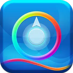 download Blue glow Theme APK