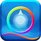 Blue glow Theme आइकन