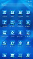 Blue glow Theme स्क्रीनशॉट 2