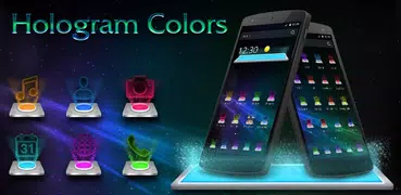 Hologram Colors 3D Theme