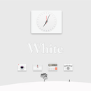 White Tile CM Launcher Theme APK