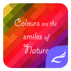 Colorful Abstract Theme آئیکن