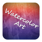 Watercolor Art Theme أيقونة