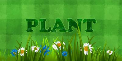 Plant Theme Affiche