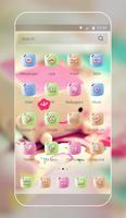 Marshmallow Candy Face Theme screenshot 1