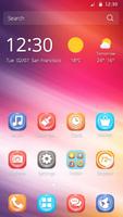 Clean Phone Theme captura de pantalla 1