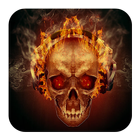 Fire Skull Theme for CM Launch-icoon