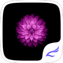 Purple Flower Theme APK