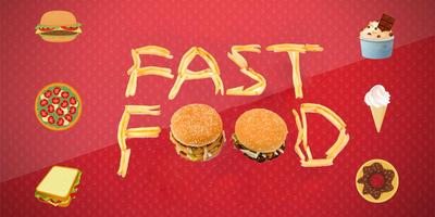 Fast Food Love Theme Affiche