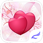 Pink Heart Theme icône
