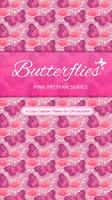 ❤️Pink Butterfly CM Launcher❤️ Affiche