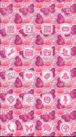 ❤️Pink Butterfly CM Launcher❤️ screenshot 2