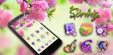 Spring Flowers Theme