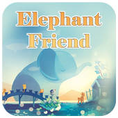 Elephant Friend Theme icono