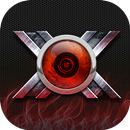 Action Code X Fire CM Theme APK