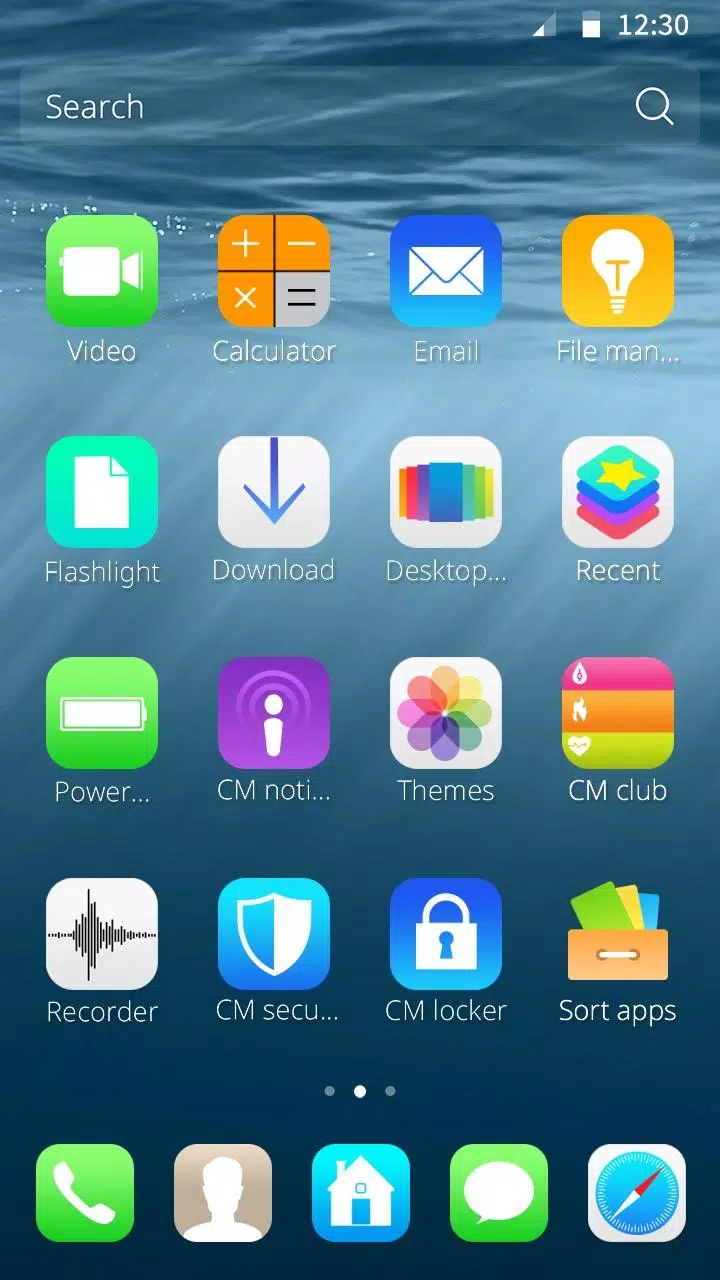 Скачать CM Тема Для IPhone Айфон 7 APK Для Android