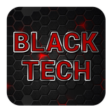 Black Tech CM Launcher Theme icône