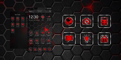 پوستر Black Tech CM Launcher Theme