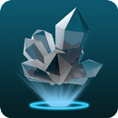 Hologram Crystal 3D Theme APK