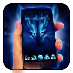 Free Wolf Night Launcher Theme APK download