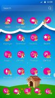 Puppy Love CM Launcher Theme 截圖 2