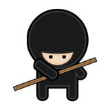 Cute Ninja Theme icono