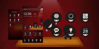 Cute Ninja Theme 포스터