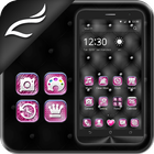 Midnight Pink Theme icône