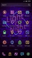 Neon Light Theme imagem de tela 2