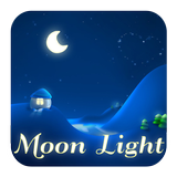Mondlicht Thema Zeichen
