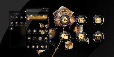 Gold Roses Theme 海报