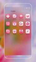 الحلو الوردي ثيم تصوير الشاشة 2